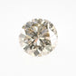 0.28ct Fancy Light Brown, Round Diamond, VS2 - 4.14 - 4.18 x 2.61mm