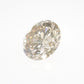 0.28ct Fancy Light Brown, Round Diamond, VS2 - 4.14 - 4.18 x 2.61mm