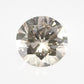 0.30ct Fancy Light Brown, Round Diamond, SI1 - 4.18 - 4.26 x 2.62mm