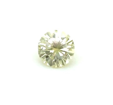 0.37ct Fancy Light Yellow, Round Diamond, SI1 - 4.59 - 4.67 x 2.81mm