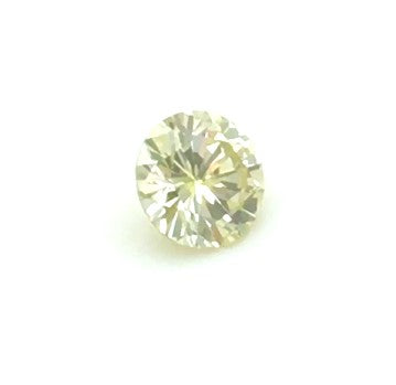 0.37ct Fancy Light Yellow, Round Diamond, SI1 - 4.59 - 4.67 x 2.81mm