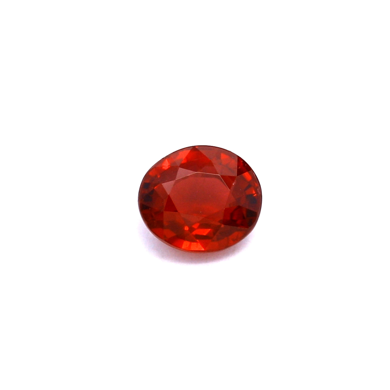 1.58ct Vivid Red, Oval Ruby, No Heat, Mozambique - 6.95 x 6.10 x 4.08mm