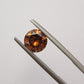 1.62ct Fancy Deep Orangy Brown, Round Diamond, VVS2 - 7.30 - 7.39 x 4.76mm