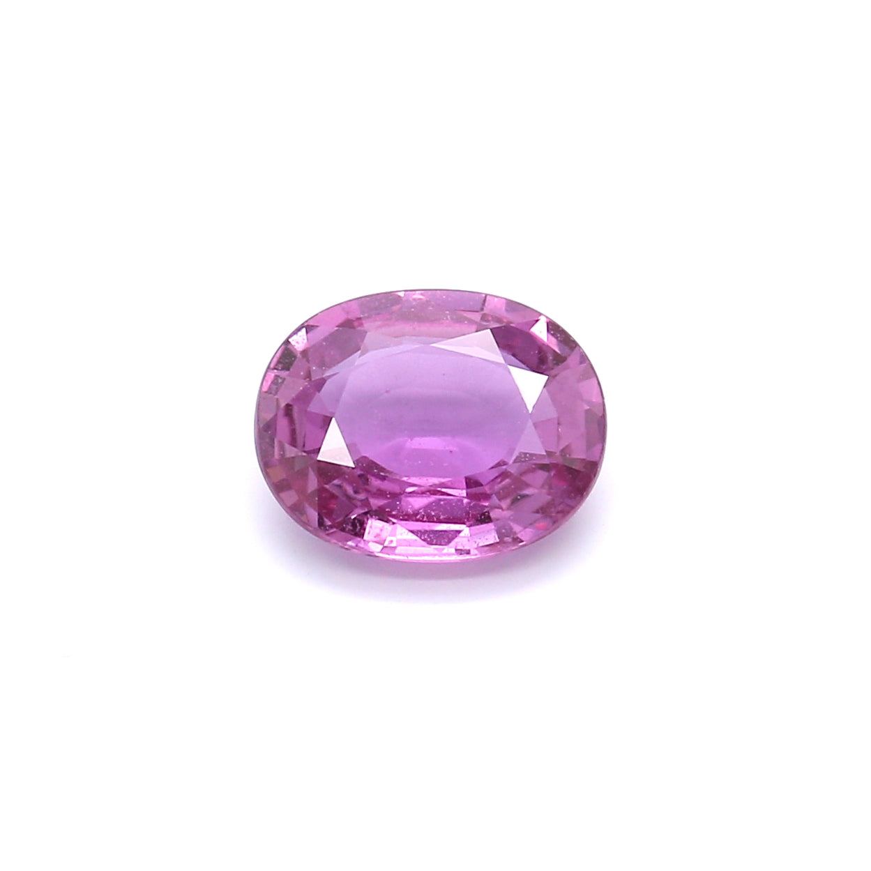 2.01ct Purplish Pink, Oval Sapphire, Heated, Madagascar - 8.89 x 7.17 x 3.39mm