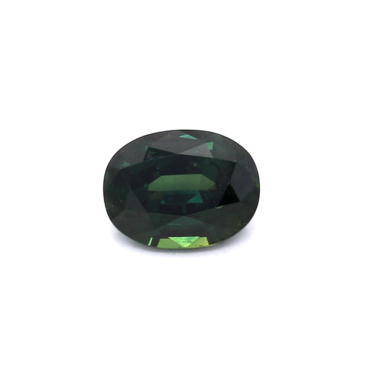 2.34ct Bluish Green, Oval Sapphire, No Heat, Madagascar - 9.06 x 6.88 x 4.41mm