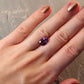 3.26ct Purple, Oval Sapphire, No Heat, Madagascar - 10.11 x 7.55 x 4.74mm