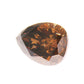 1.56ct Fancy Dark Brown, Pear Shape Diamond, SI1 - 8.32 x 6.29 x 4.41mm