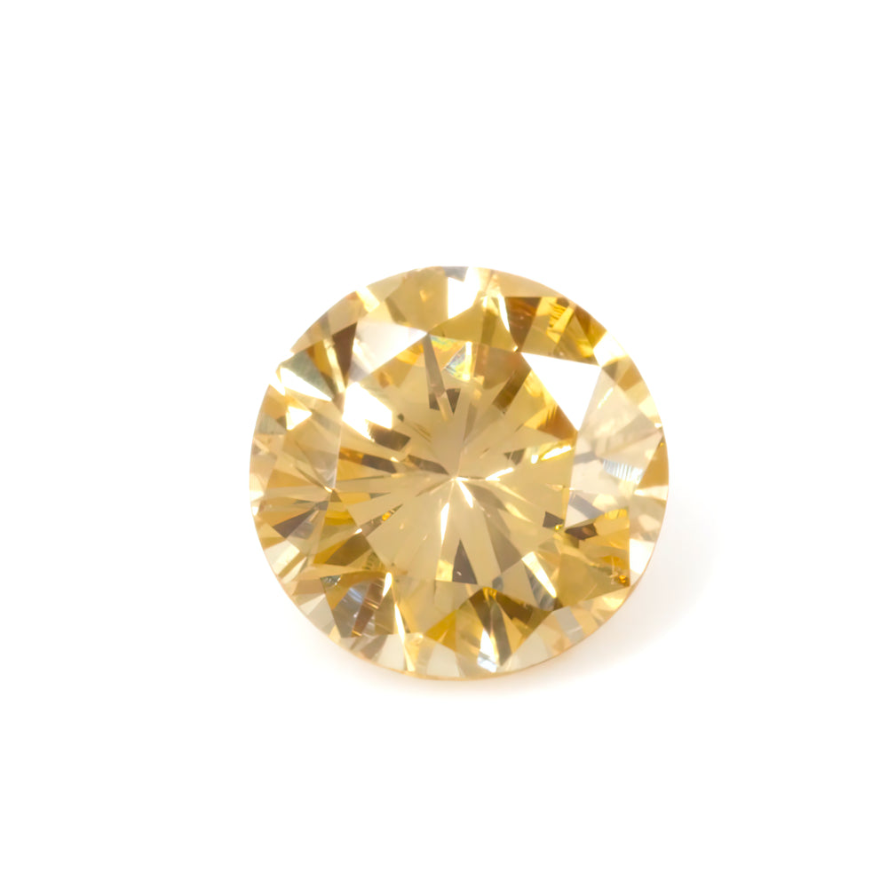 0.40ct Fancy Brownish Yellow, Round Diamond, SI1 - 4.67 - 4.74 x 2.98mm