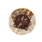 1.84ct Fancy Deep Brown, Round Diamond, I1 - 7.35 - 7.52 x 5.03mm