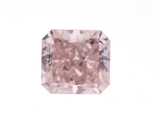 1.02ct Fancy Brown-Pink, Radiant Diamond, I1 - 5.62 x 5.28 x 3.64mm