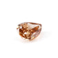 0.43ct Fancy Deep Orange-Brown, Pear Shape Diamond - 5.70 x 3.97 x 2.66mm