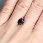 2.59ct Brownish Pink, Oval Sapphire, Heated, East Africa - 9.12 x 7.12 x 4.43mm