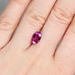 1.94ct Pink, Oval Sapphire, Heated, Madagascar - 9.38 x 6.14 x 3.68mm