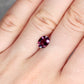 1.40ct Pink/Red, Oval Sapphire, No Heat, Sri Lanka - 7.83 x 5.98 x 3.43mm