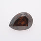 2.05ct Fancy Dark Orangy Brown, Pear Shape Diamond, SI1 - 10.03 x 7.30 x 4.44mm