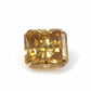 0.89ct Fancy Deep Brownish Orangy Yellow, Radiant Diamond, SI2 - 5.44 x 5.07 x 3.74mm