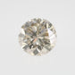 0.28ct Fancy Light Brown, Round Diamond, VS2 - 4.14 - 4.18 x 2.61mm