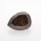 1.56ct Fancy Dark Brown, Pear Shape Diamond, SI1 - 8.32 x 6.29 x 4.41mm