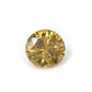 0.25ct Fancy Brownish Orangy Yellow, Round Diamond, I1 - 4.00 - 4.06 x 2.61mm