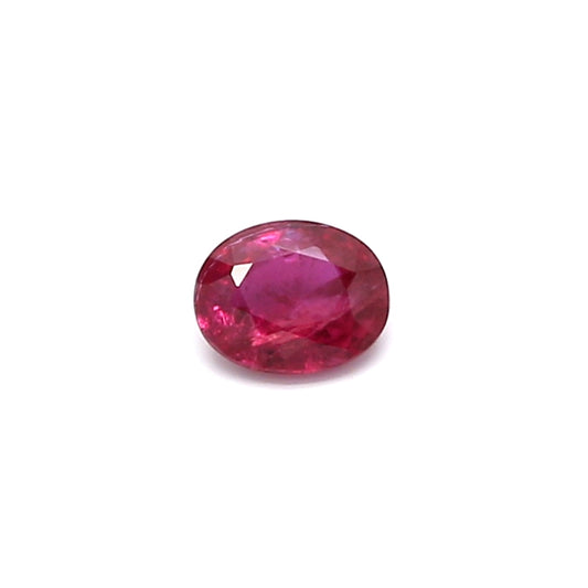 0.26ct Oval Ruby, Heated, Thailand - 4.44 x 3.55 x 1.96mm