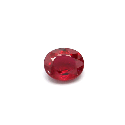 0.27ct Oval Ruby, Heated, Thailand - 4.30 x 3.53 x 1.93mm