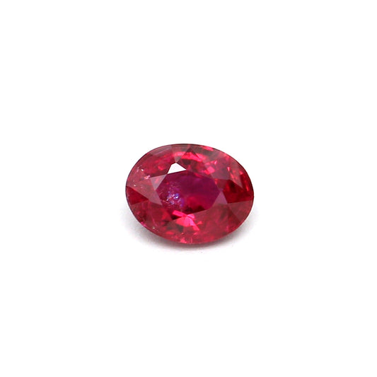 0.28ct Oval Ruby, Heated, Thailand - 4.50 x 3.51 x 2.16mm