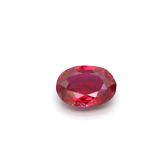 0.31ct Oval Ruby, H(b), Thailand - 4.96 x 3.84 x 1.82mm