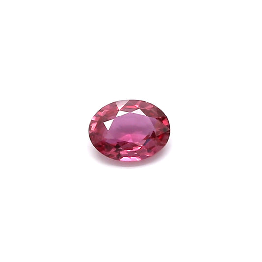 0.33ct Purplish Pink, Oval Sapphire, Heated, Thailand - 4.93 x 3.79 x 2.00mm