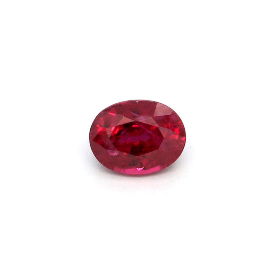 0.34ct Oval Ruby, Heated, Thailand - 4.58 x 3.56 x 2.52mm