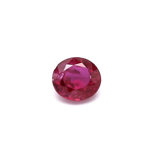 0.34ct Oval Ruby, Heated, Thailand - 4.41 x 3.98 x 2.28mm