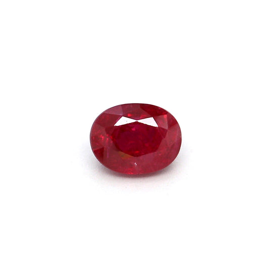 0.35ct Oval Ruby, Heated, Thailand - 4.51 x 3.48 x 2.44mm