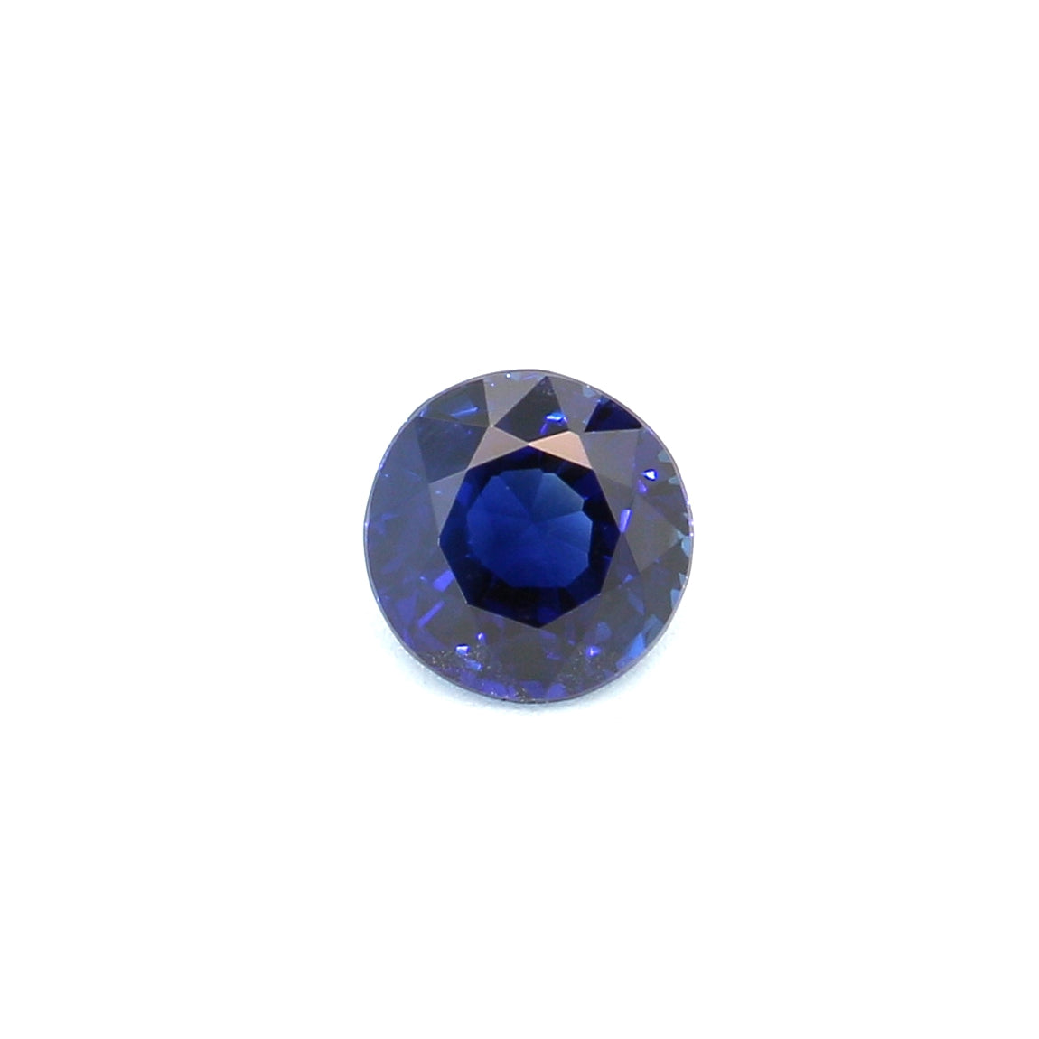 0.35ct Round Sapphire, Heated, Basaltic - 3.98 x 4.08 x 2.67mm