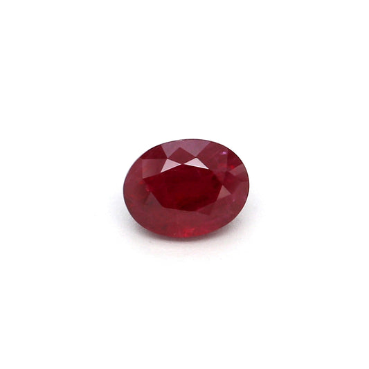 0.36ct Oval Ruby, H(b), Thailand - 4.53 x 3.50 x 2.54mm