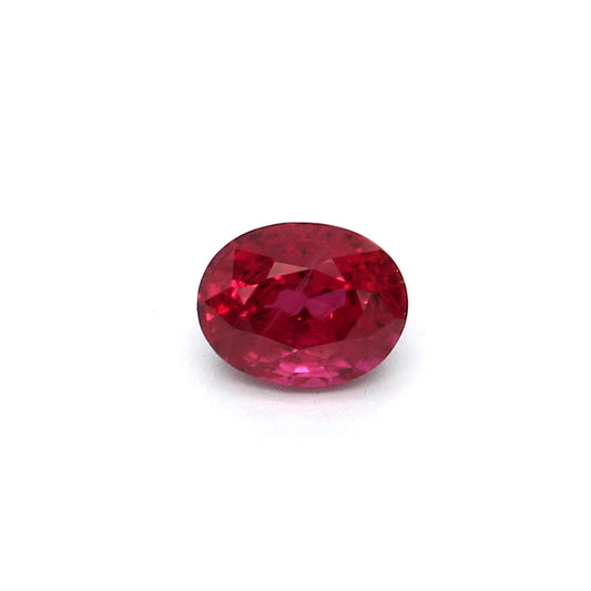 0.37ct Oval Ruby, Heated, Thailand - 4.51 x 3.53 x 2.82mm