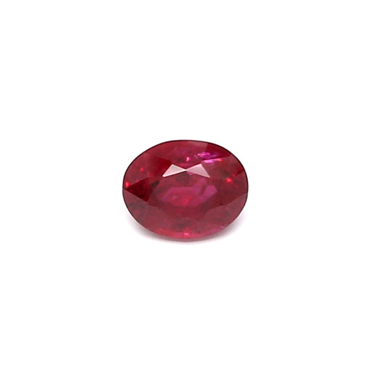 0.37ct Oval Ruby, H(a), Thailand - 4.51 x 3.56 x 2.76mm