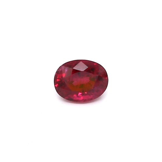 0.38ct Oval Ruby, Heated, Thailand - 4.45 x 3.54 x 2.92mm