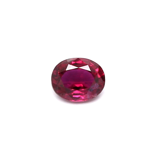 0.38ct Oval Ruby, Heated, Thailand - 4.81 x 3.91 x 2.31mm