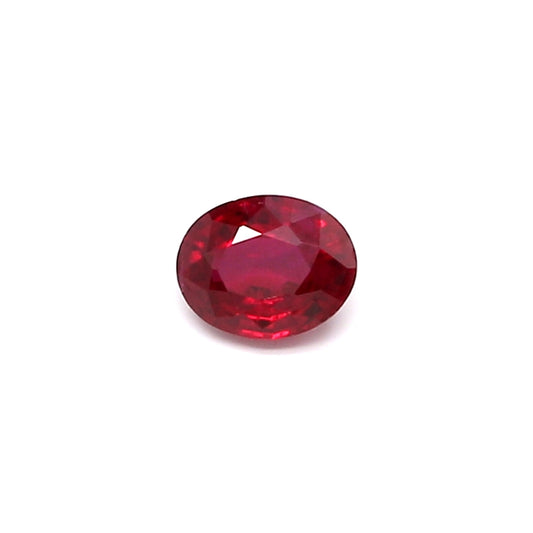 0.38ct Oval Ruby, H(a), Myanmar - 4.83 x 3.84 x 2.41mm