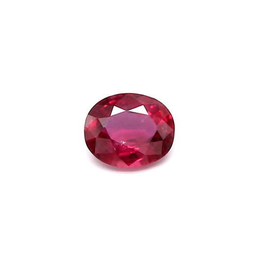 0.38ct Oval Ruby, H(b), Mozambique - 4.94 x 4.08 x 2.14mm