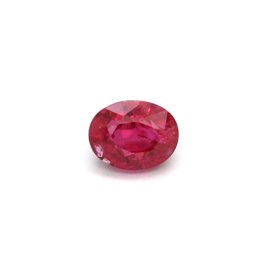 0.40ct Oval Ruby, Heated, Thailand - 4.53 x 3.52 x 2.70mm