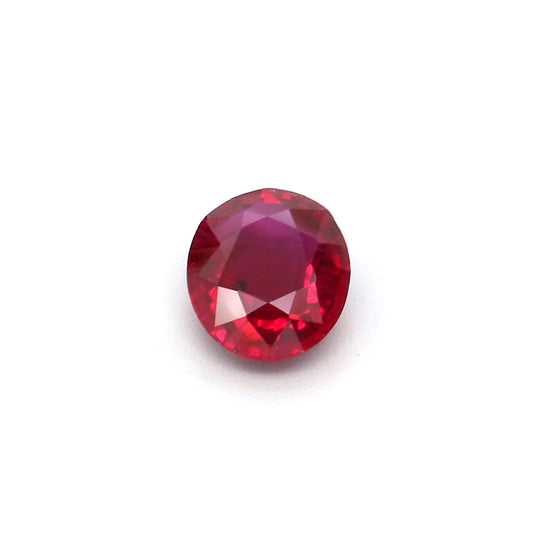 0.40ct Oval Ruby, Heated, Myanmar - 4.99 x 4.23 x 2.17mm