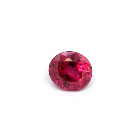 0.42ct Oval Ruby, Heated, Thailand - 4.62 x 4.11 x 2.75mm