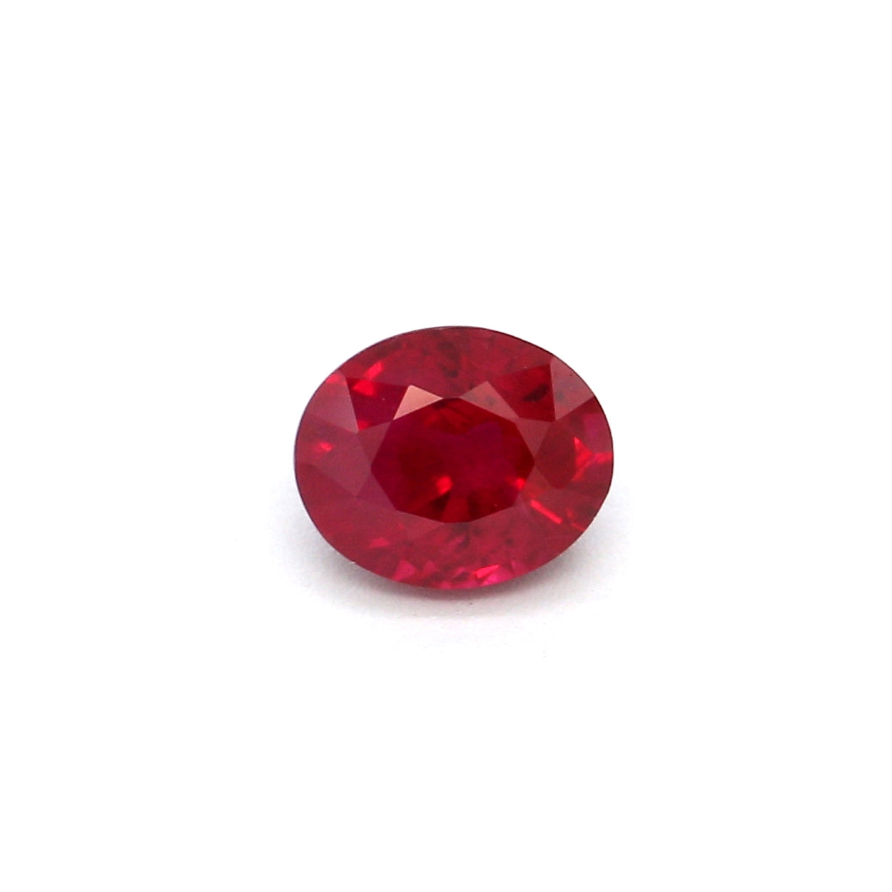 0.43ct Oval Ruby, H(a), Myanmar - 4.92 x 4.05 x 2.79mm