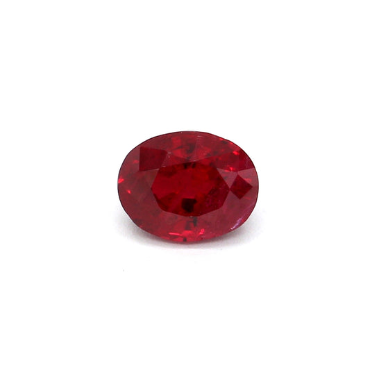 0.44ct Oval Ruby, H(b), Myanmar - 5.03 x 3.96 x 2.68mm