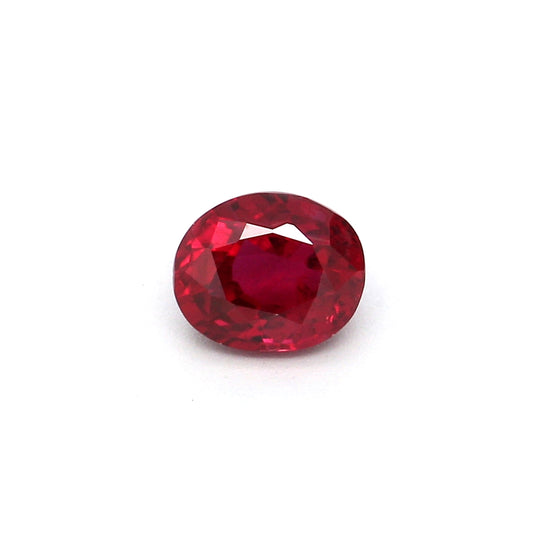 0.44ct Oval Ruby, H(a), Thailand - 4.78 x 3.98 x 2.70mm