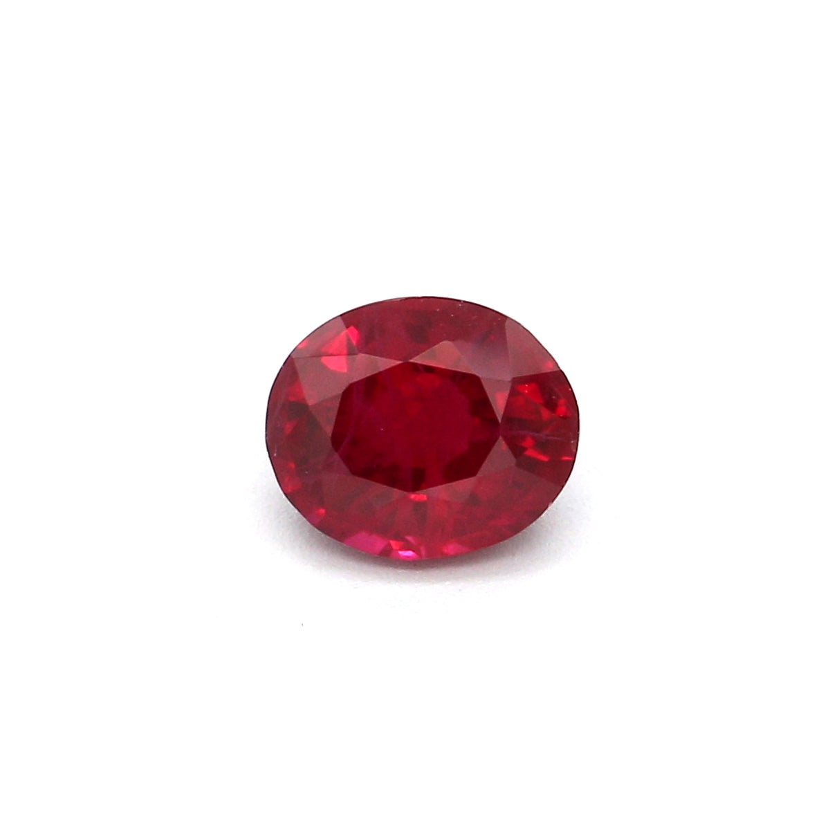 0.45ct Oval Ruby, H(b), Myanmar - 4.99 x 4.18 x 2.67mm