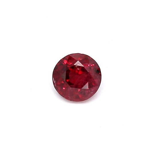 0.46ct Round Ruby, Heated, Thailand - 4.46 x 4.54 x 2.91mm