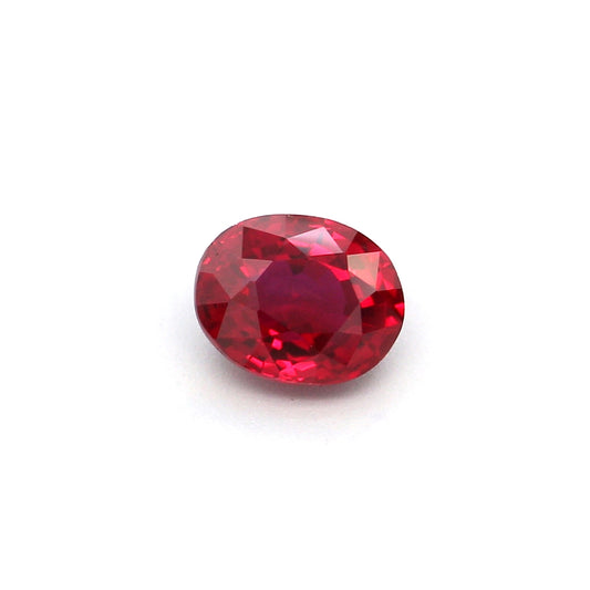 0.46ct Oval Ruby, Heated, Myanmar - 4.91 x 3.94 x 2.69mm