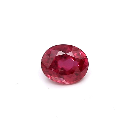 0.47ct Oval Ruby, H(b), Madagascar - 4.92 x 4.04 x 2.80mm