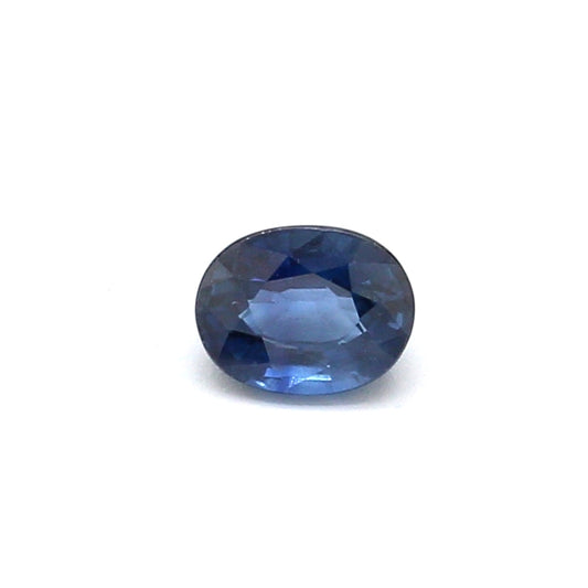 0.48ct Oval Sapphire, Heated, Basaltic - 5.01 x 3.93 x 2.81mm